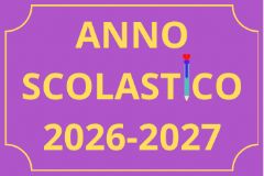 BUON ANNO 2026-2027